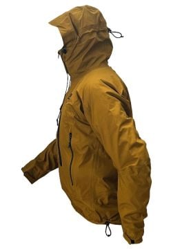 Baffin Unisex Kapüşonlu Balıkçı Yelkenci Hardal Yağmurluk Ceket