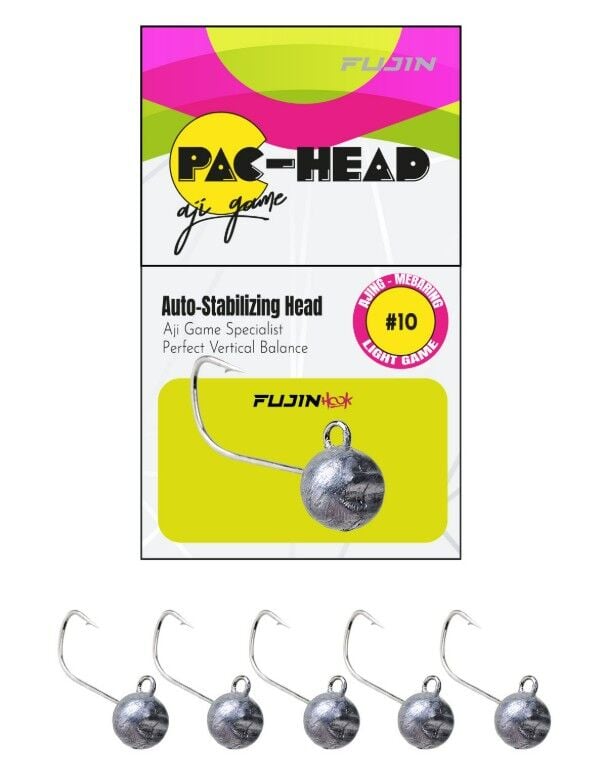 Fujin Pac-Head 10no Aji Game Jighead