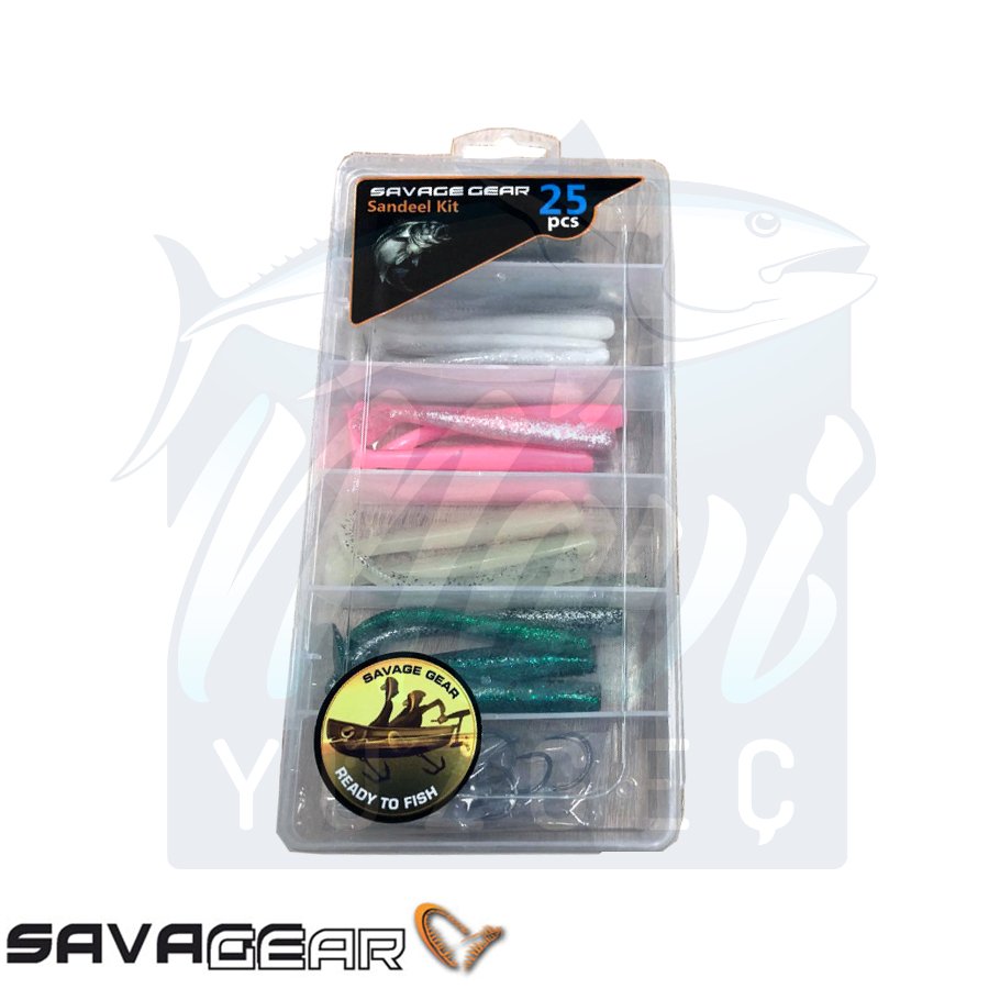 Savage Gear Sandeel Kit 25 Adet