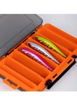 SHUFA Lure Box Çift Taraflı Kutu 110mm - Turuncu Plasticbox F04 XS
