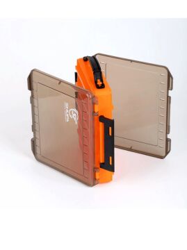 SHUFA Lure Box Çift Taraflı Kutu 130mm - Turuncu Plasticbox F02 S