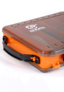SHUFA Lure Box Çift Taraflı Kutu 130mm - Turuncu Plasticbox F02 S