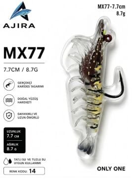 AJIRA MX77 – Silikon Karides Yem Serisi 14