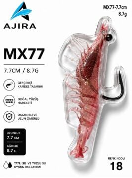 AJIRA MX77 – Silikon Karides Yem Serisi 18