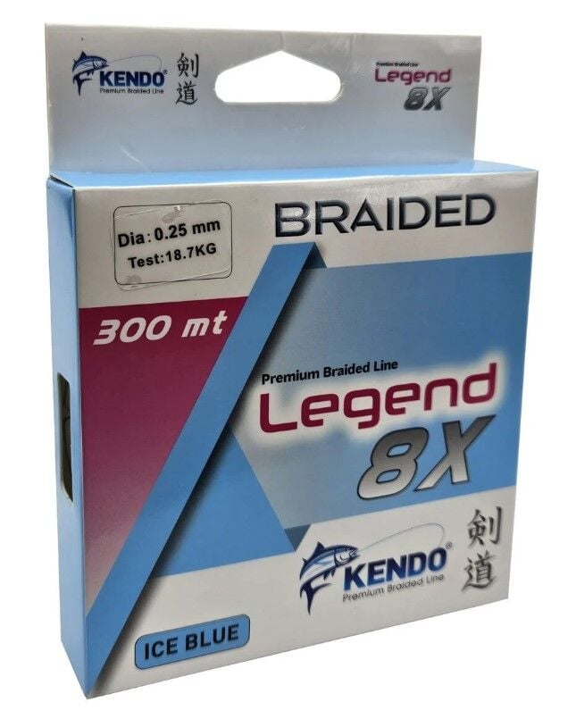 Kendo Legend X8 300M Ice Blue Örgü İp