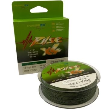Powerex Pulse 4 örgü 150m. Dark Green
