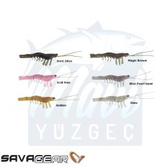 Savage Gear LB Manic Shrimp 6.6 cm 6 Adet Suni Yem