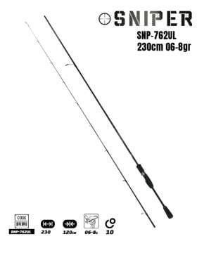 Fujin Sniper 230cm 06-8gr Ultra Light LRF Kamışı FSN-762UL
