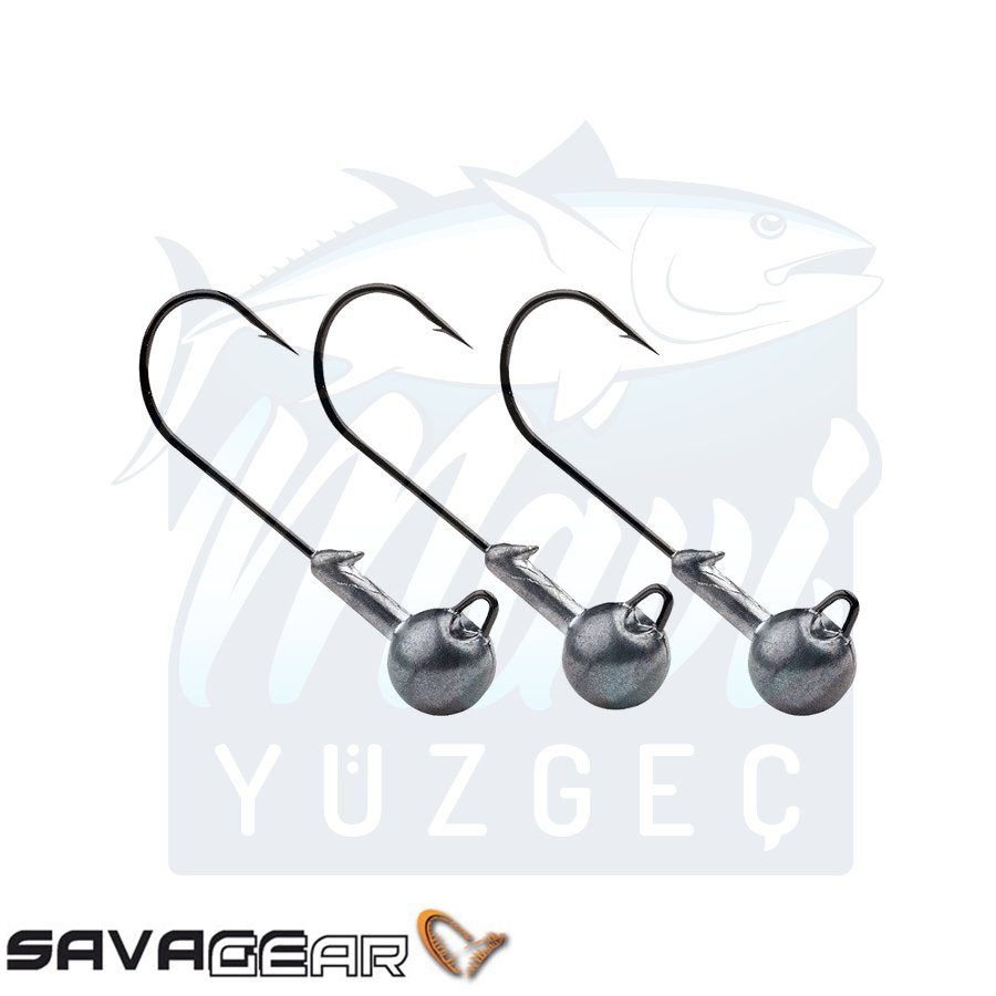 Savage gear Ball Jig Head # 3/0 3 Adet 7gr