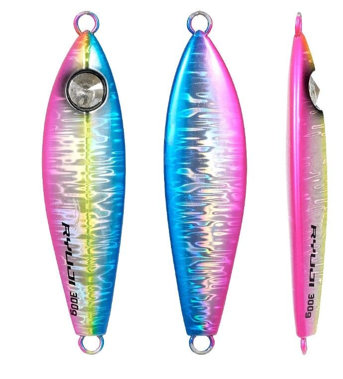 RYUJI IRON JIG 300GR SLOW JIG BLUEPIN