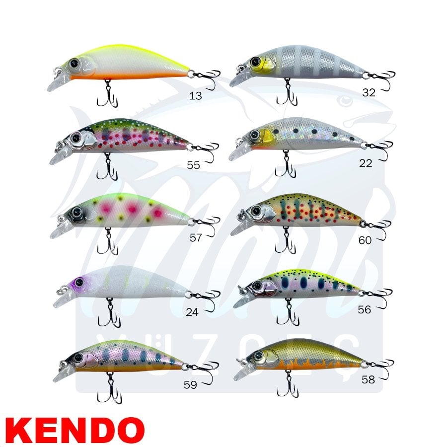 Kendo Chıko Minnow 45 mm 4,3gr Suni Yem