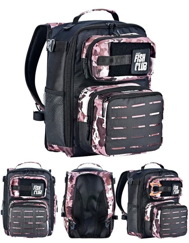 Fujin ProAji Back Pack Brown Camo Balıkçı Sırt Çantası