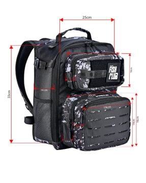 Fujin ProAji Back Pack Brown Camo Balıkçı Sırt Çantası