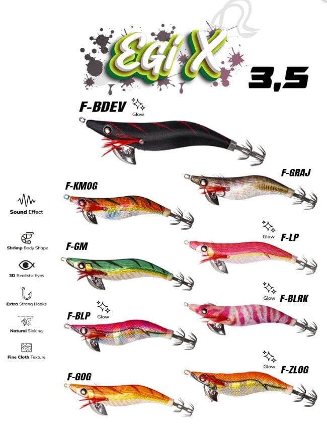 Fujin EgiX 3.5 20gr Kalamar Zokası