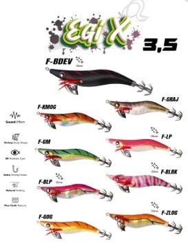 Fujin EgiX 3.5 20gr Kalamar Zokası