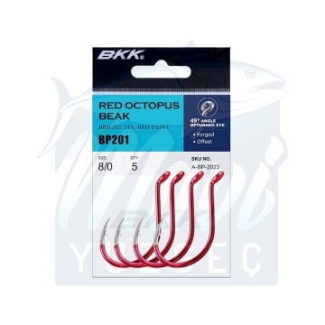 BKK Red Octopus Beak İğne 10/0 3pcs
