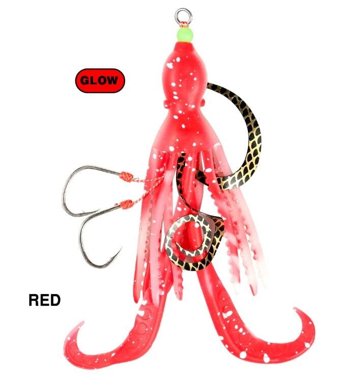 SEABOR OCTO SWIM 15CM Red Glow
