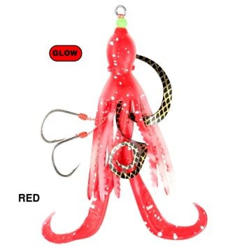SEABOR OCTO SWIM 15CM Red Glow