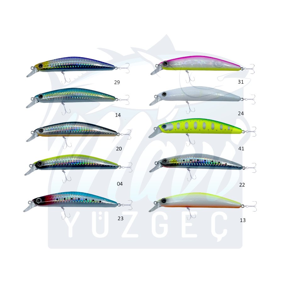 Kendo Killer's Minnow Hasen 100 F 14.1gr Suni Yem