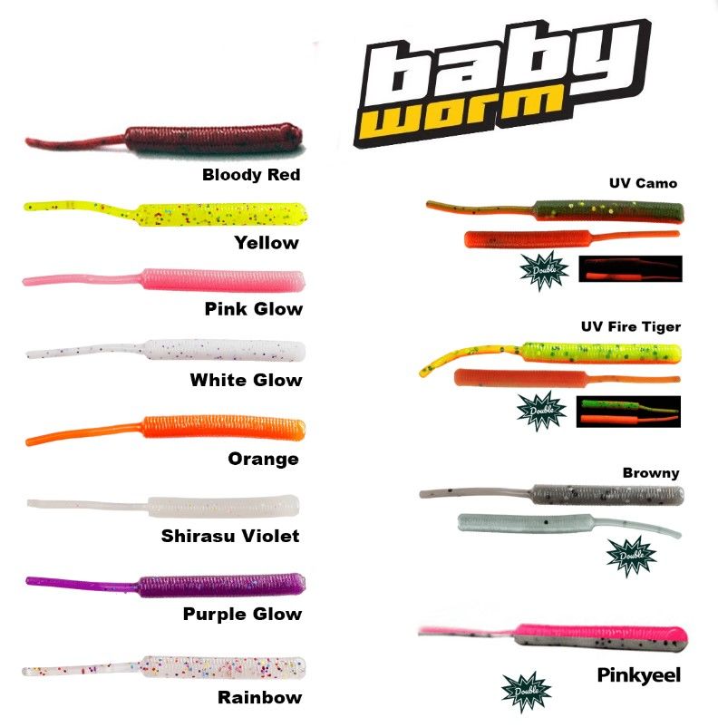 Fujin Baby Worm 5.2 cm Floating LRF Silikonu