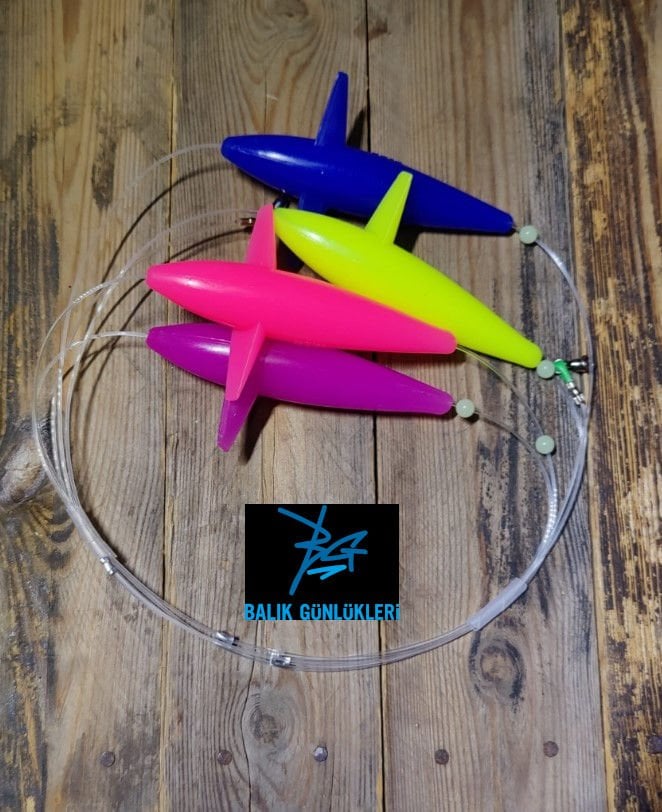 4 BİRD DAİSY CHAİN MULTİCOLOR (4'LÜ KUŞ TAKIMI)+SİLİKON İĞNELİ SET