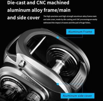 Ecooda Flash Wave 800L Bait Casting Olta Makinesi