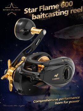 Ecooda Star Flame 600HGL Bait Cast Olta Makinesi