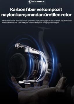 Ecooda Black Hawk III 5000 Olta Makinesi