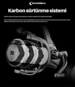 Ecooda Black Hawk III 5000 Olta Makinesi