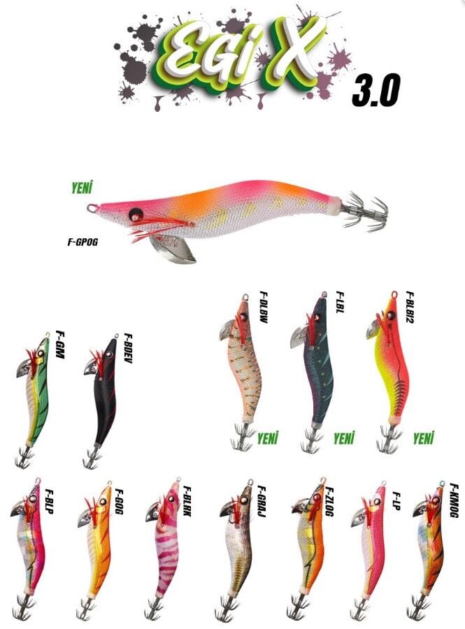 Fujin EgiX 3.0 16.4gr Kalamar Zokası