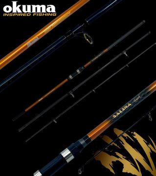 Okuma Salina Surf 14' 420cm 3 Parça Surf Kamışı