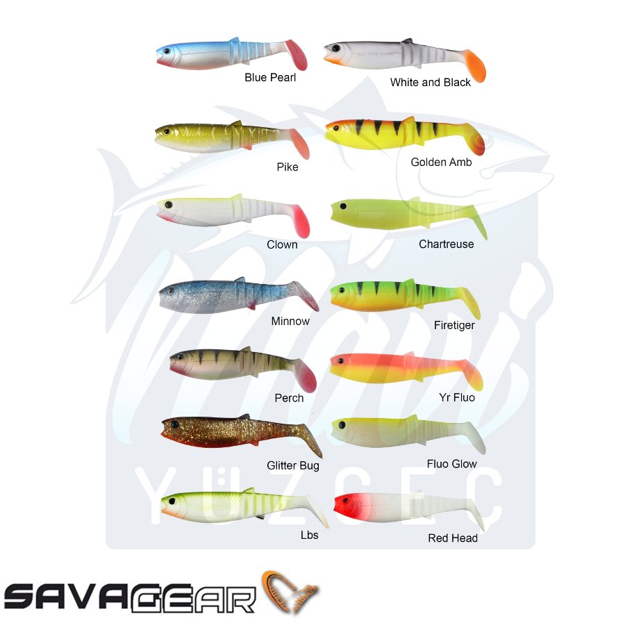 Savage gear LB Cannibal 6,8 cm 3 gr Bulk Box Suni Yem Firetiger