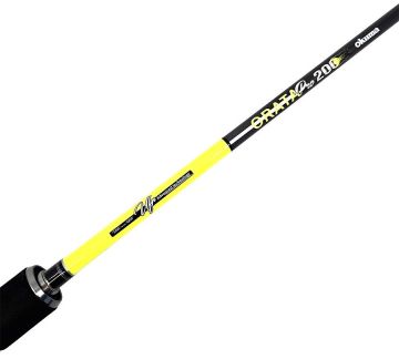 Okuma Orata Squid Spin 202cm 100-200gr 2 Parça Olta Kamışı - Mavi