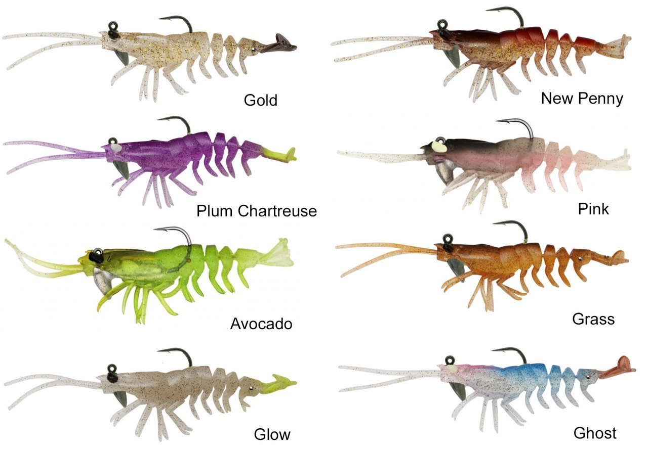 Savage Gear 3D Shrimp RTF 9cm 7gr Suni Yem 2 Adet