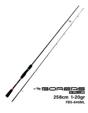 Fujin Boreas 258cm 1-20gr Orange LRF Kamışı