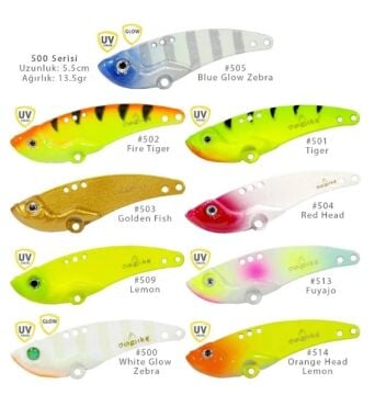 Deepvib 500 14gr 5.5cm Vibrasyon Yem Serisi