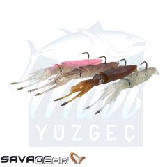 Savage Gear 3D TPE Swim Squid 95mm 10g 2 Adet Suni Yem