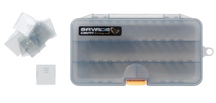 Savage Gear Lurebox 3B Smoke 18.6X10.3X3.4CM Sahte Balık Kutusu