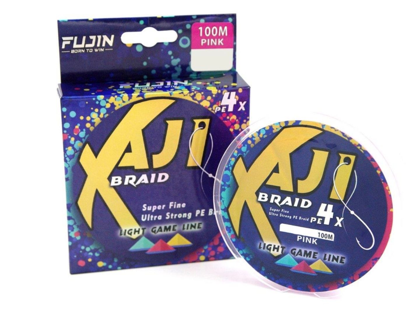 Fujin Aji Light Game Braid 4X 100Mt. Pink İp