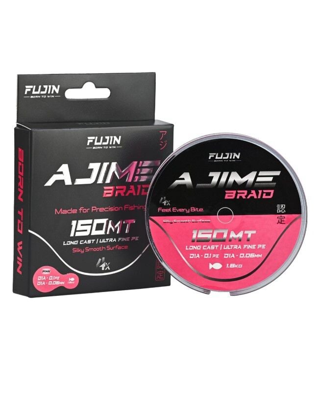 Fujin Ajime Braid 4x 150mt Pink ip