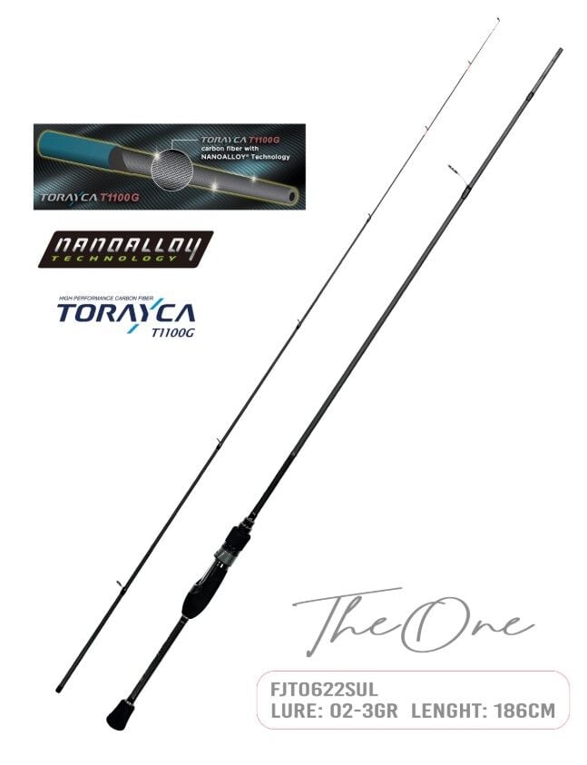 Fujin Fujin TheOne 186cm 02-3gr LRF Kamışı 622SUL