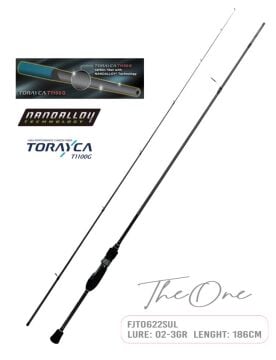 Fujin Fujin TheOne 186cm 02-3gr LRF Kamışı 622SUL