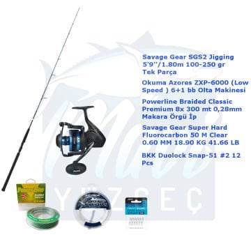Tekneden Güçlü Jigging Takımı 1