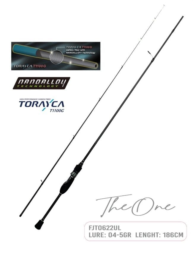 Fujin Fujin TheOne 186cm 04-5gr LRF Kamışı 622UL