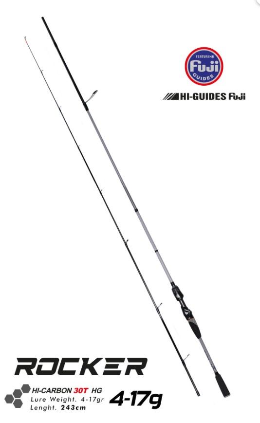 Fujin Rocker 243cm 4-17gr Light Spin Kamışı