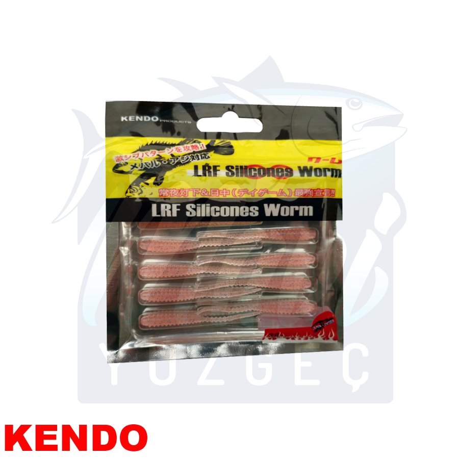 Kendo Karides Kokulu LRF Silikonu 5.08cm Suni Yem 08