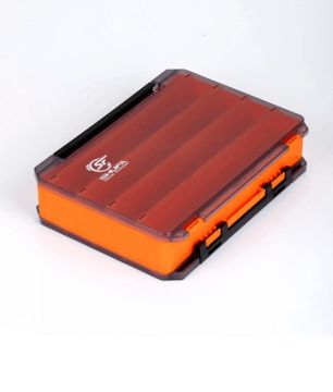 SHUFA Lure Box Çift Taraflı Kutu 255mm - Turuncu Plasticbox F01 M