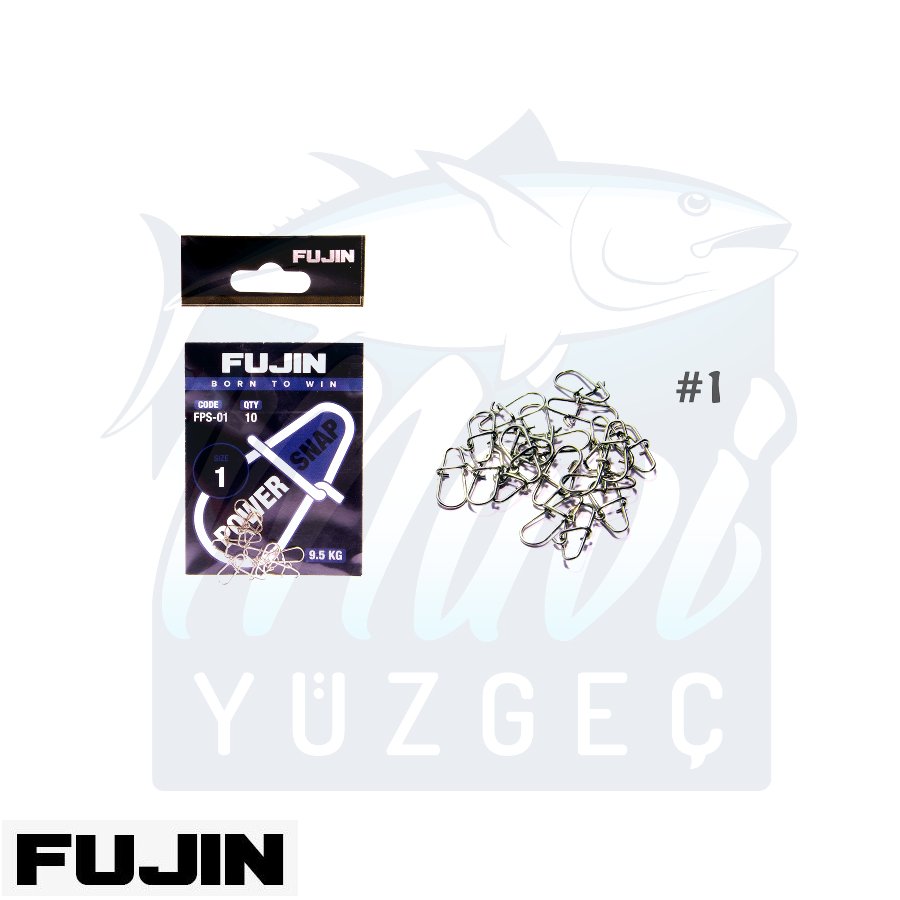 Fujin Power Snap Maket Balık ve LRF Klipsi #1