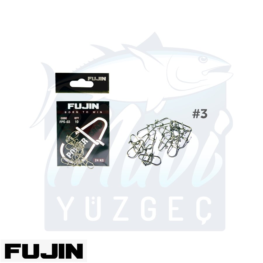 Fujin Power Snap Maket Balık ve LRF Klipsi #3