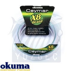 Okuma Ceymar (Multı Color) 0.128mm 150mt 8Kat Örgü İp